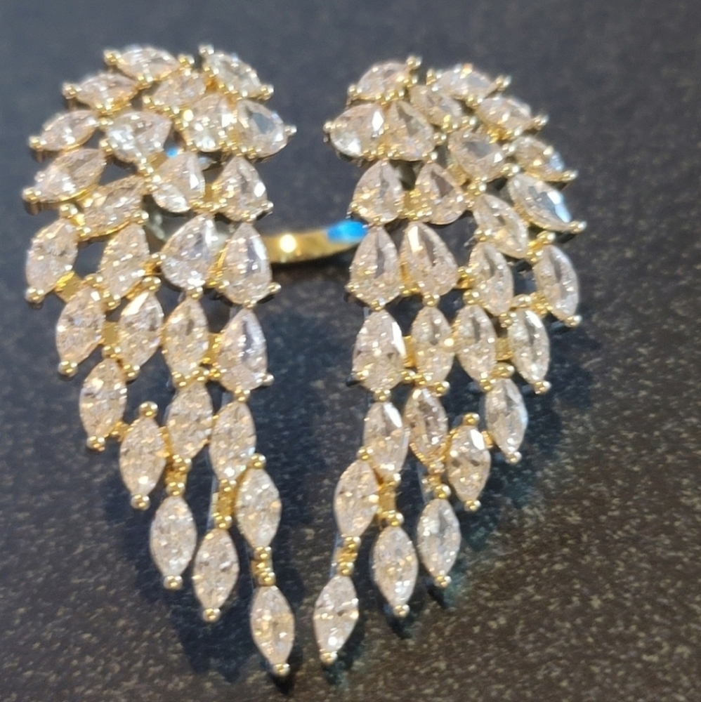 Hespera Ajustable Angel wing ring